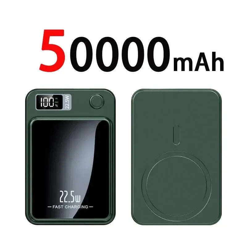 100000mAh Magnetic Qi Wireless Power Bank - 22.5W Fast Charging - Trekker Essentials