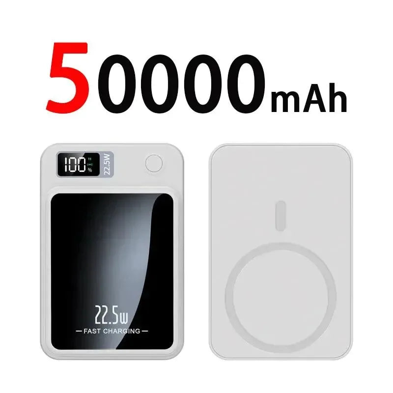 100000mAh Magnetic Qi Wireless Power Bank - 22.5W Fast Charging - Trekker Essentials