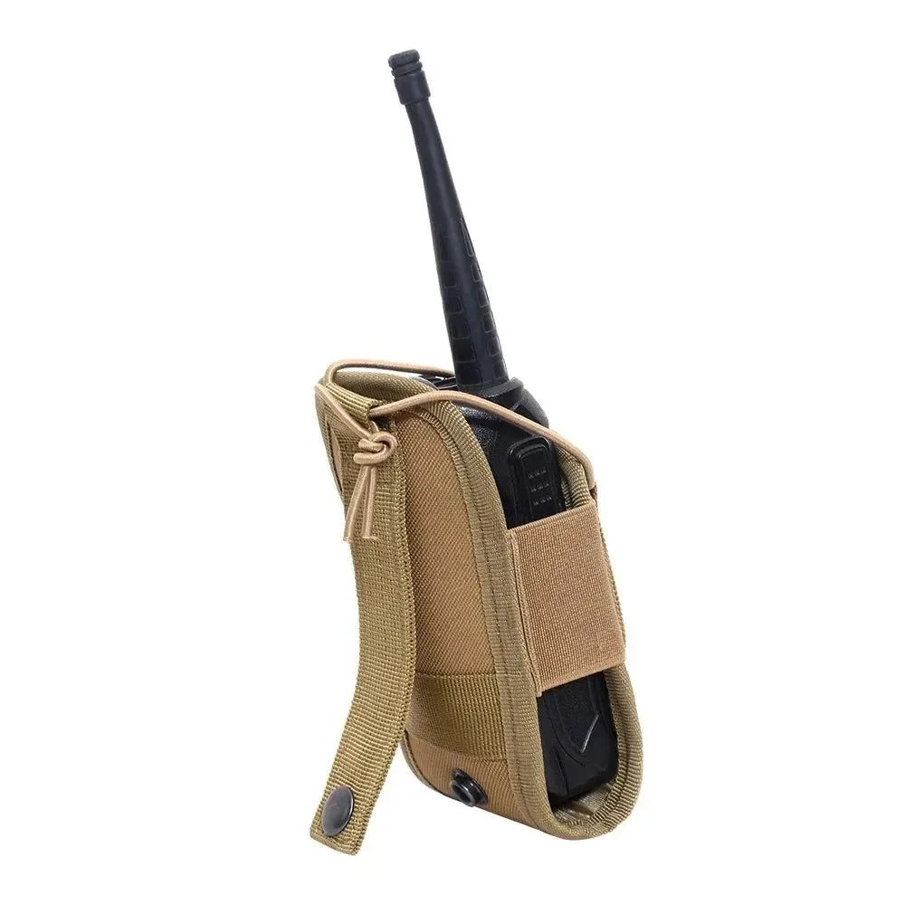1000D Tactical Molle Radio Walkie Talkie Pouch - Trekker Essentials