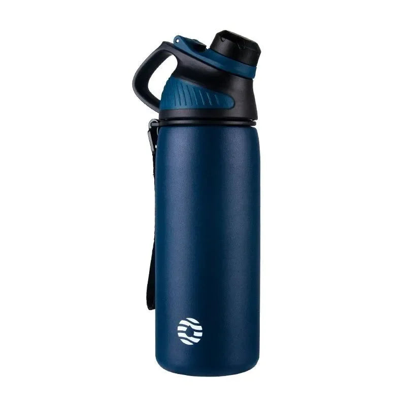 1000ml Stainless Steel Vacuum Flask | Magnetic Lid Insulated Water Bottle for Cycling & Outdoor Sports - Trekker Essentials