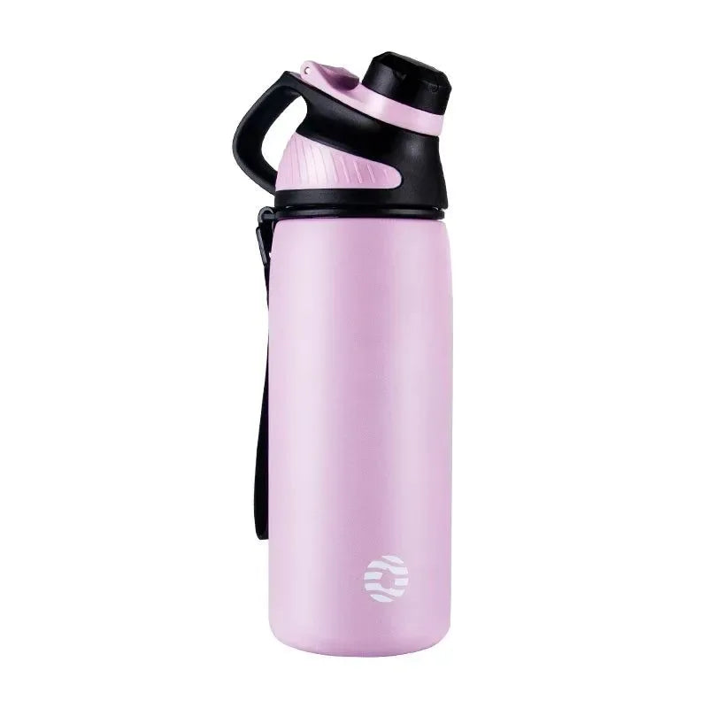 1000ml Stainless Steel Vacuum Flask | Magnetic Lid Insulated Water Bottle for Cycling & Outdoor Sports - Trekker Essentials