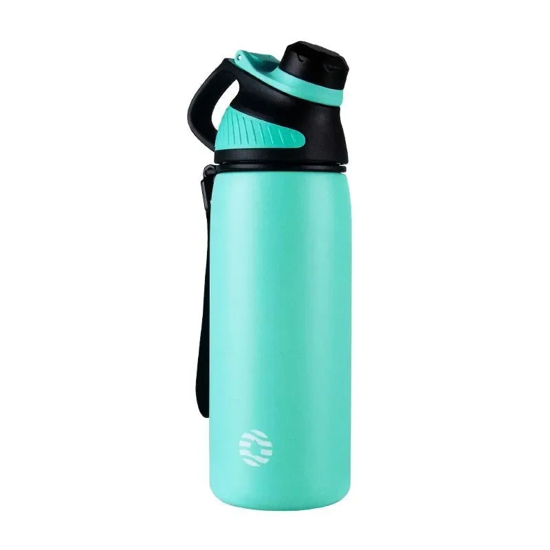 1000ml Stainless Steel Vacuum Flask | Magnetic Lid Insulated Water Bottle for Cycling & Outdoor Sports - Trekker Essentials