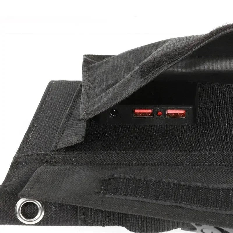1000W Portable Folding Solar Panel Bag with USB & DC Output – Outdoor Power Supply for Phones, Generators & Camping - Trekker Essentials