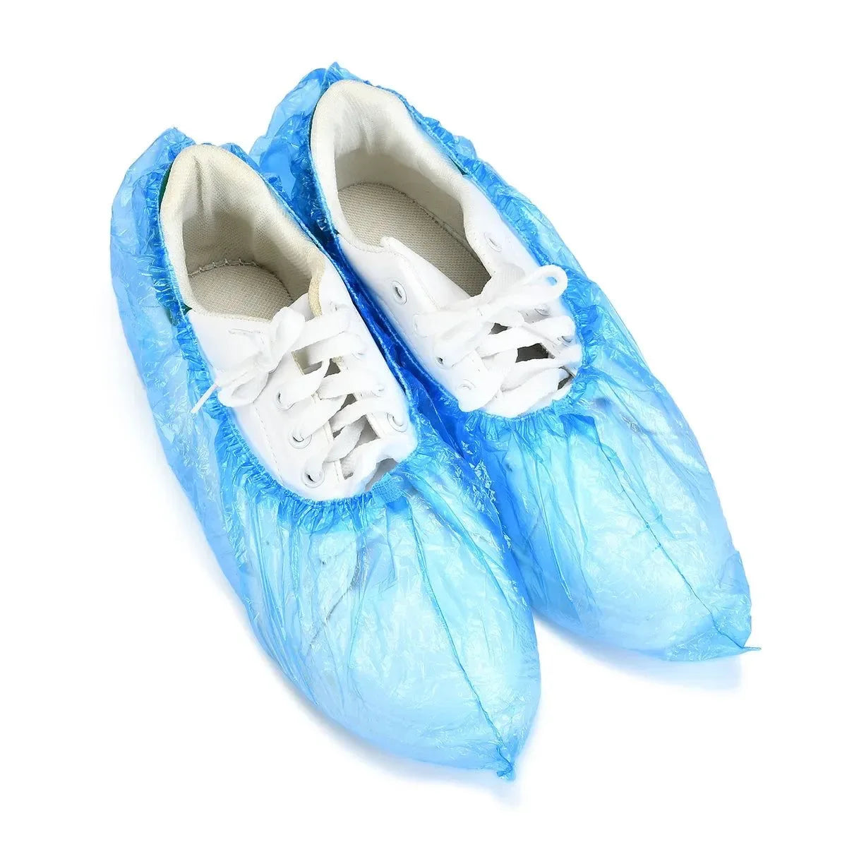100Pcs Disposable Shoe Covers for Cleaning and Outdoor Use - Trekker Essentials