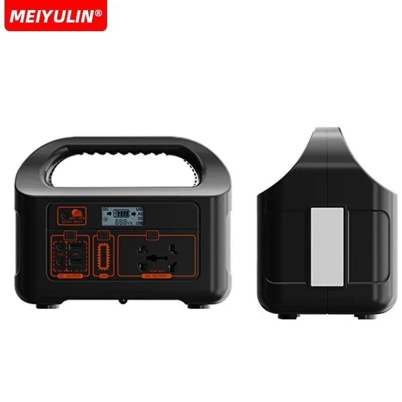 100W Portable LiFePO4 Power Station 24000mAh — Solar Generator with AC/DC/USB for Camping, Home, and Emergency Backup - Trekker Essentials