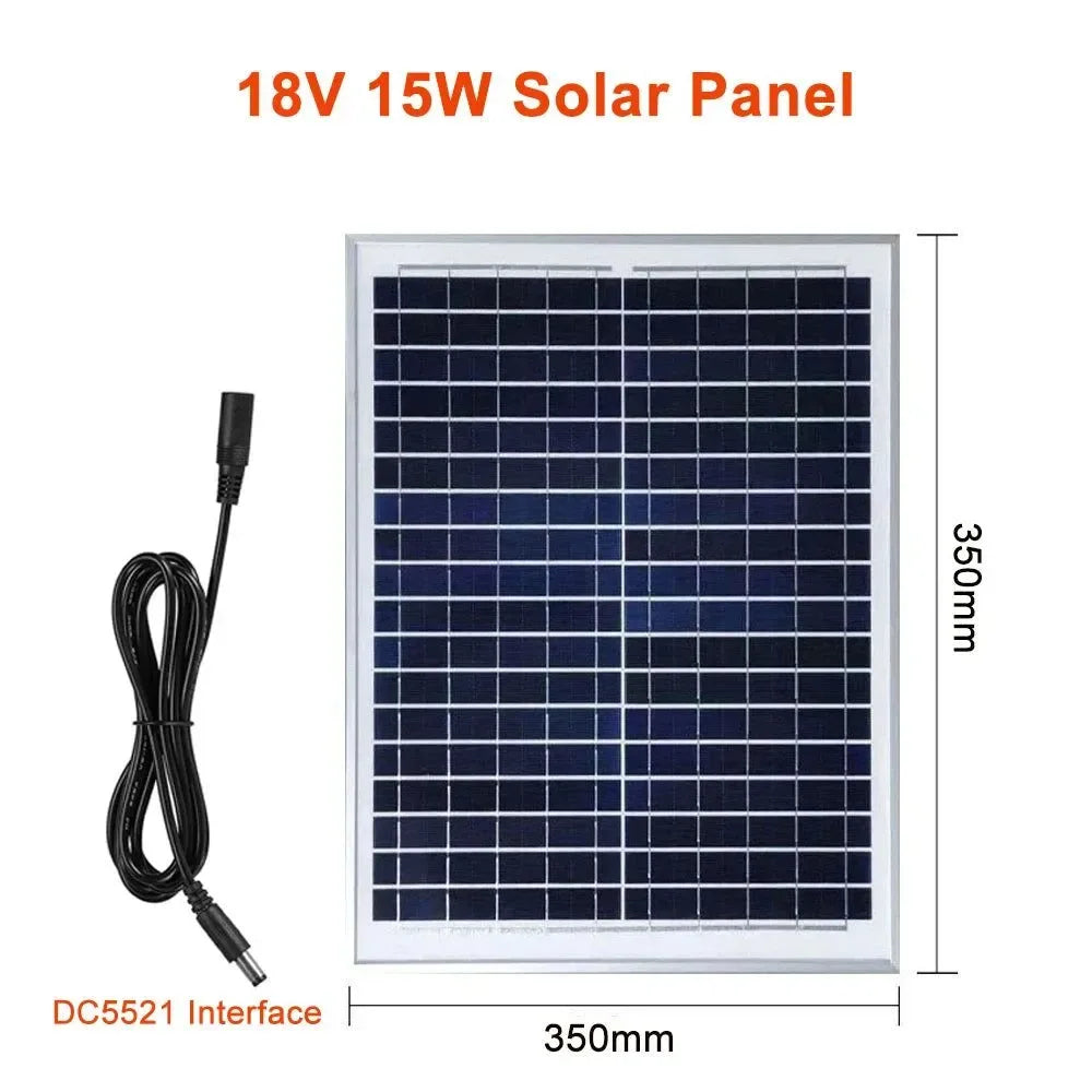 100W Portable Power Station 220V/110V Solar Generator - 24000mAh LiFePO4 Emergency Mobile Power Bank for Camping - Trekker Essentials