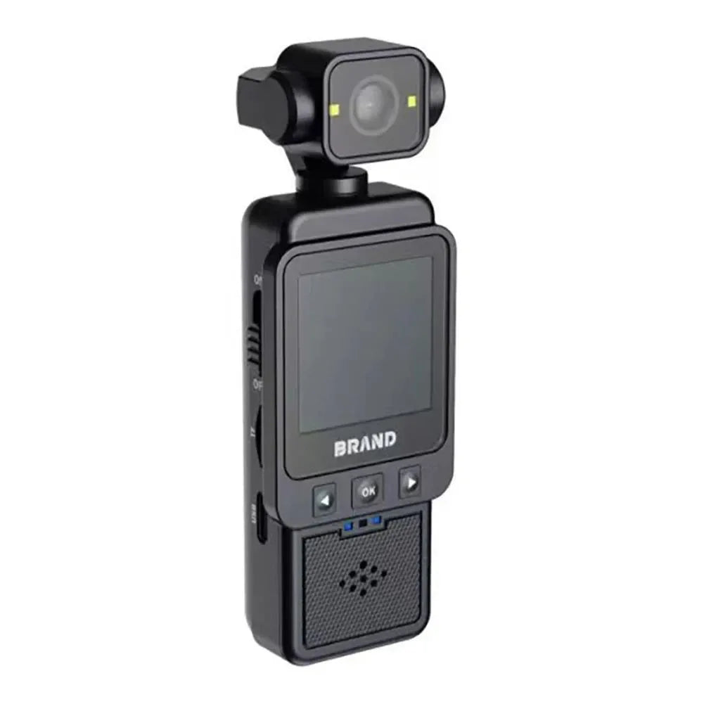 1080P WiFi Action Camera - 180° Rotating Mini Sports Camera with Night Vision for Cycling, Driving & Outdoor Adventures - Trekker Essentials