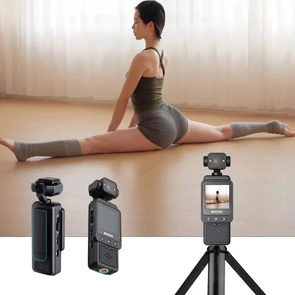 1080P WiFi Action Camera - 180° Rotating Mini Sports Camera with Night Vision for Cycling, Driving & Outdoor Adventures - Trekker Essentials