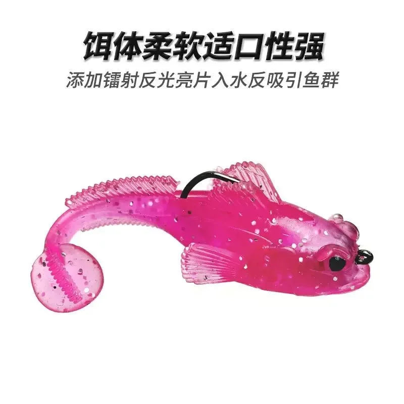 10pcs Goby Lure Jig Set – 9g/12g/18g Soft Swimbait for Pike & Bass Fishing - Trekker Essentials