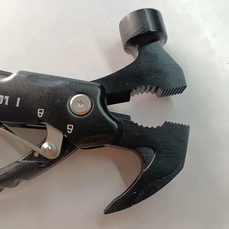 12-in-1 Multi-Tool Pocket Tool – Ultimate Camping & Survival Gear, Perfect Gift for Men - Trekker Essentials