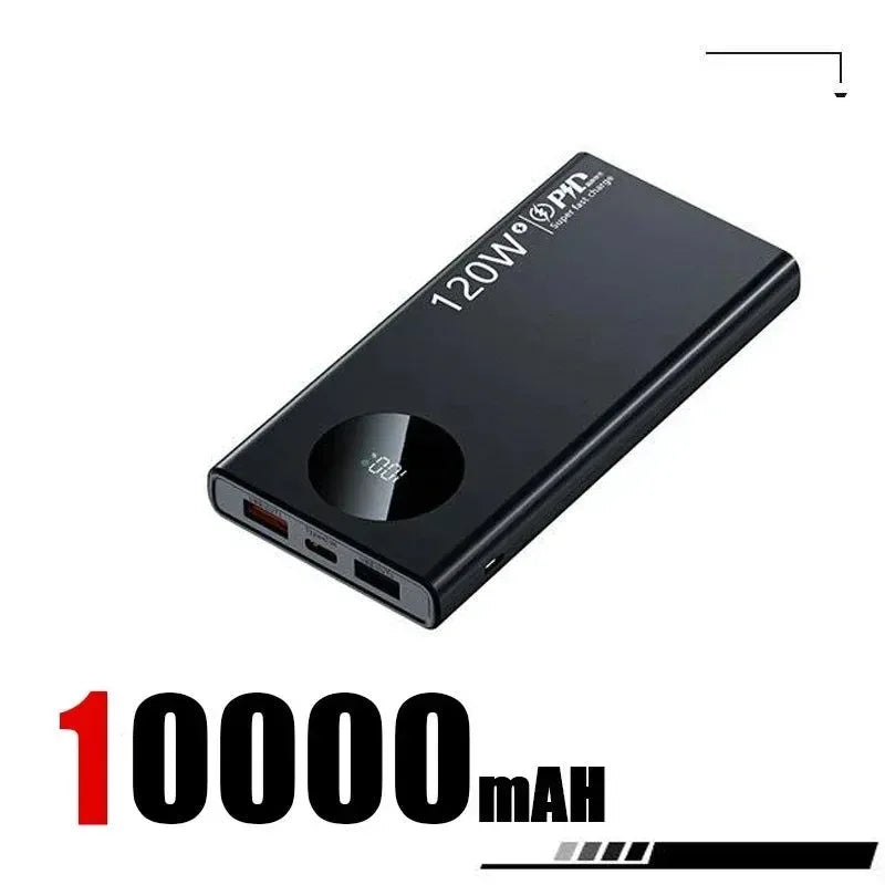 120W Super Fast Charging 50000 mAh Power Bank - Trekker Essentials