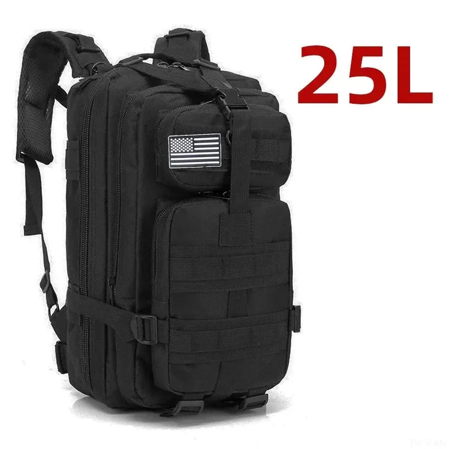 13-Inch / 17.3-Inch Waterproof Tactical Backpack - Trekking, Fishing, Hunting, Camping, and Hiking Bag - Trekker Essentials