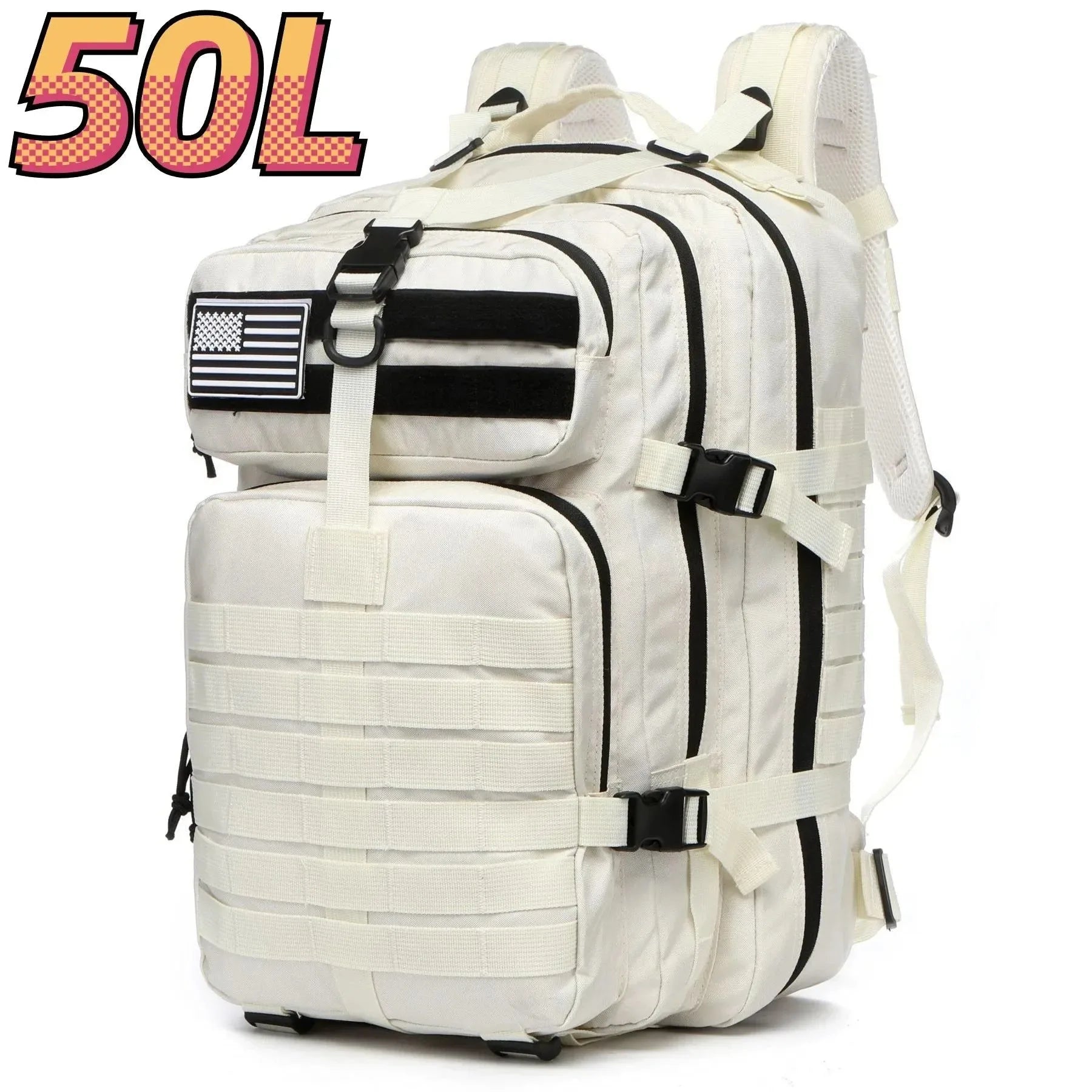 13-Inch / 17.3-Inch Waterproof Tactical Backpack - Trekking, Fishing, Hunting, Camping, and Hiking Bag - Trekker Essentials