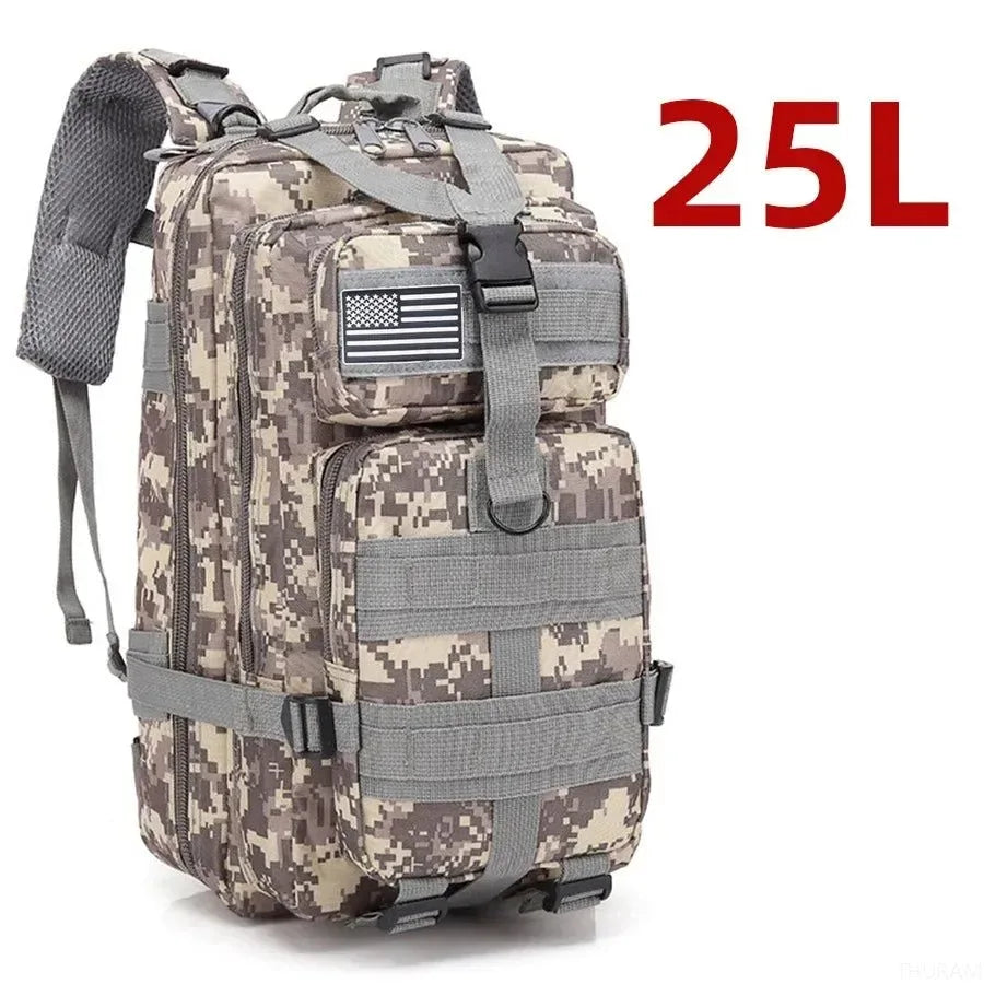 13-Inch / 17.3-Inch Waterproof Tactical Backpack - Trekking, Fishing, Hunting, Camping, and Hiking Bag - Trekker Essentials