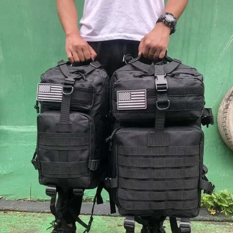 13-Inch / 17.3-Inch Waterproof Tactical Backpack - Trekking, Fishing, Hunting, Camping, and Hiking Bag - Trekker Essentials