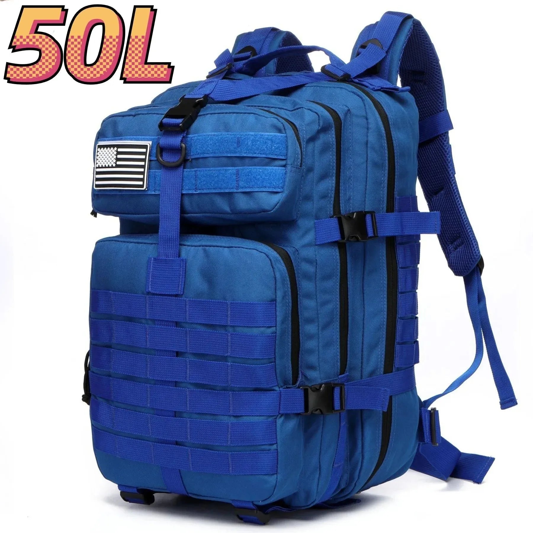 13-Inch / 17.3-Inch Waterproof Tactical Backpack - Trekking, Fishing, Hunting, Camping, and Hiking Bag - Trekker Essentials