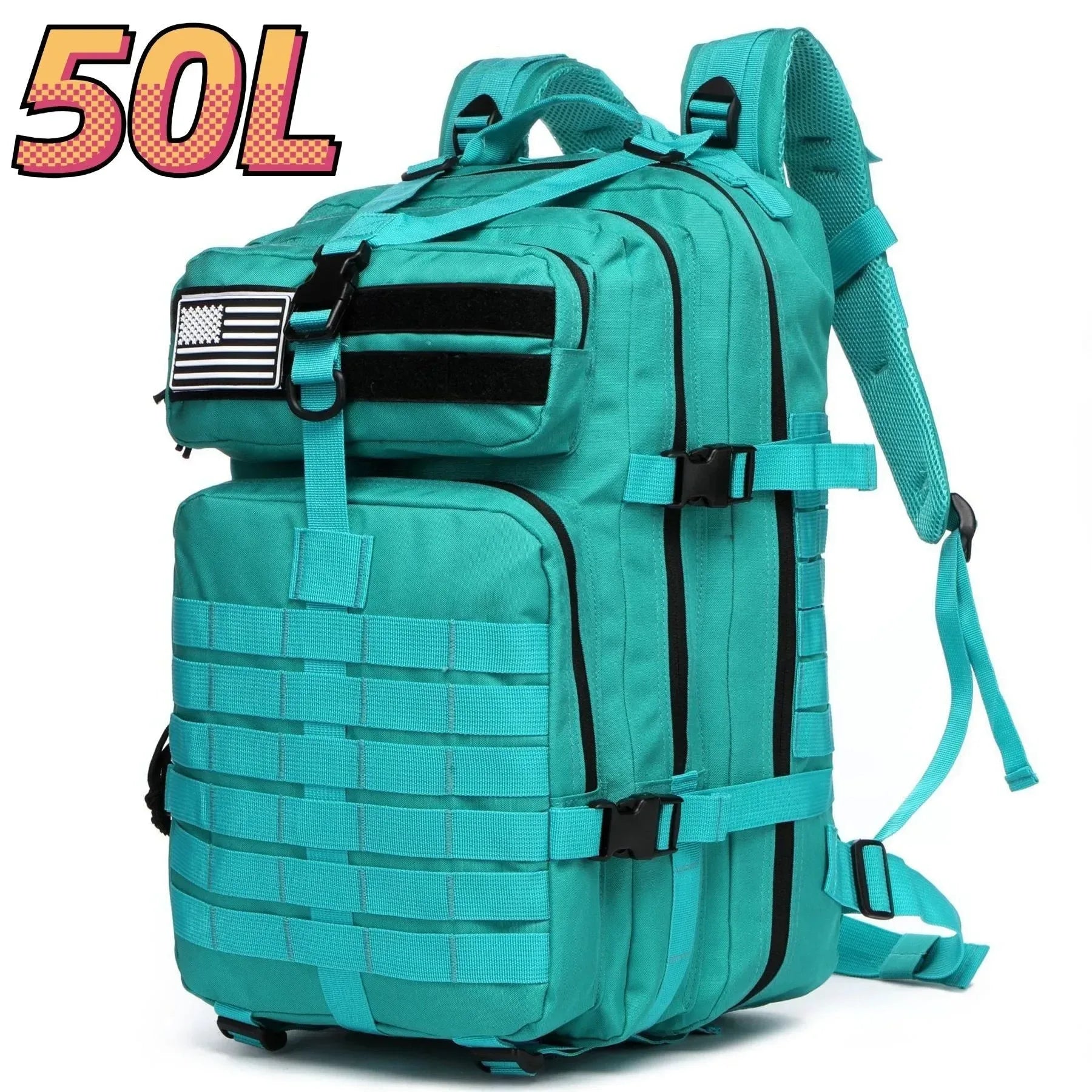 13-Inch / 17.3-Inch Waterproof Tactical Backpack - Trekking, Fishing, Hunting, Camping, and Hiking Bag - Trekker Essentials