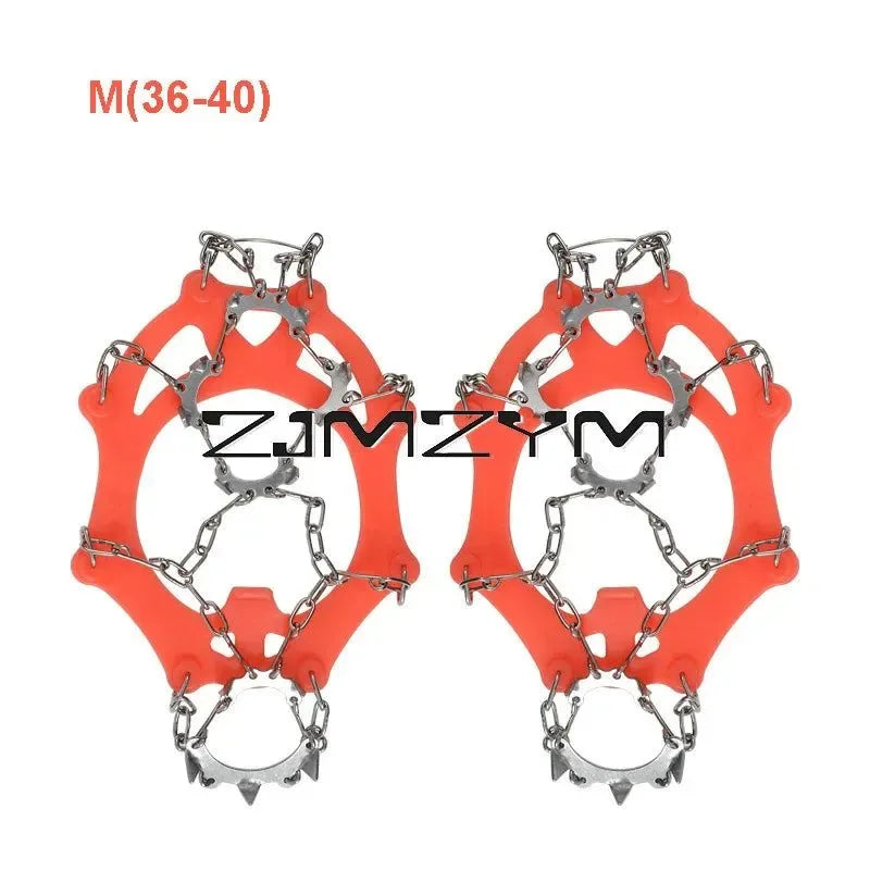 13-Teeth Anti-Slip Climbing Crampons - Ice Claws for Winter Hiking and Snow Gripping - Trekker Essentials