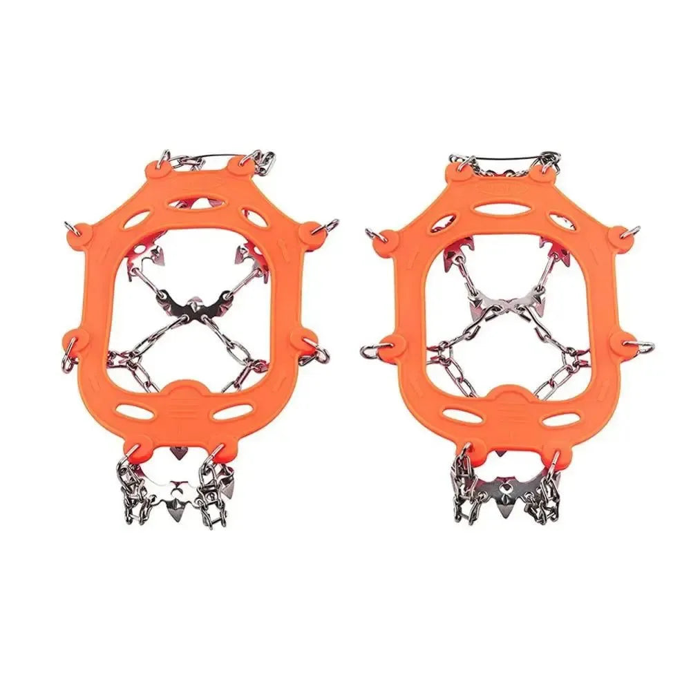 13 Teeth Climbing Crampons – Non-Slip Ice Grips for Winter Hiking and Fishing - Trekker Essentials