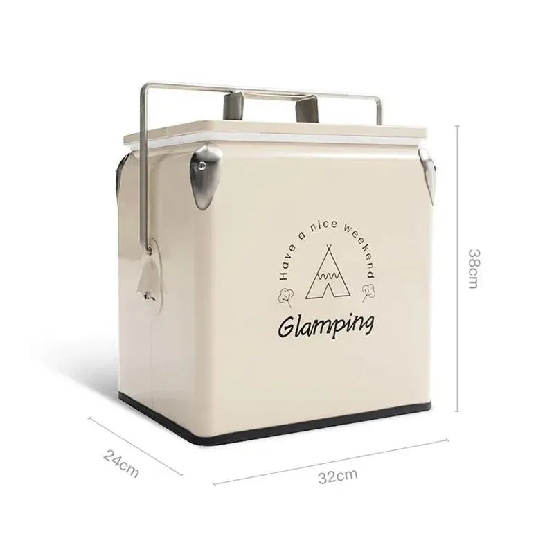 13L SmiloDon Outdoor Portable Camping Refrigerator - Insulated Ice Box - Trekker Essentials