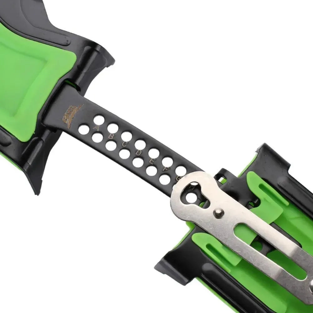 14-Tooth Steel Ice Crampons – Non-Slip Snow Grippers for Skiing, Hiking & Climbing - Trekker Essentials