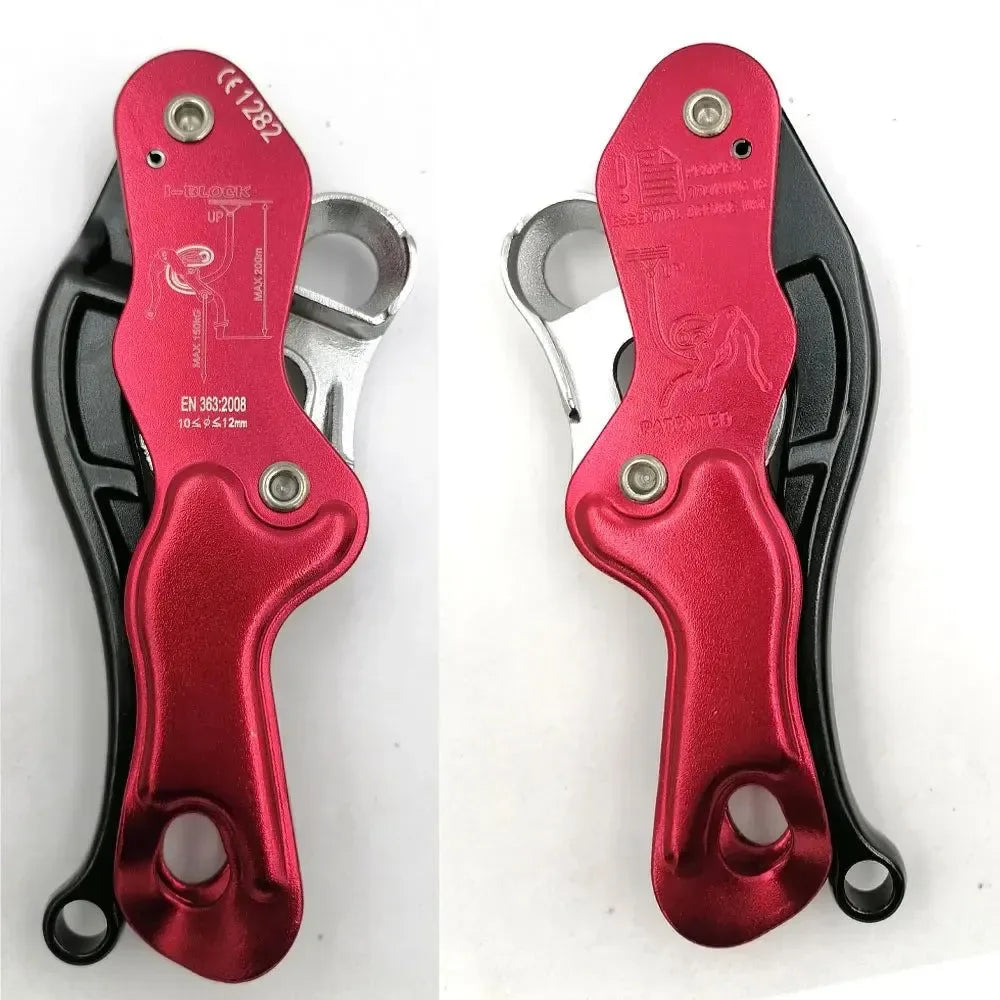 150kg/330lb Climbing Ascender & Descender Belay Device for 10-12mm Rope - Rescue & Arborist Gear - Trekker Essentials