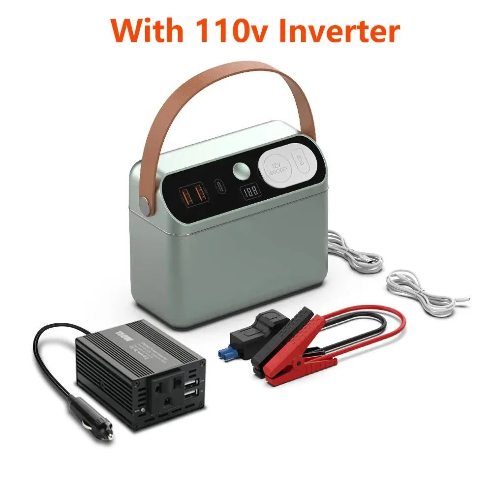 150W Portable Power Station 60000mAh 222Wh Jump Starter and Camping Power Bank - Trekker Essentials