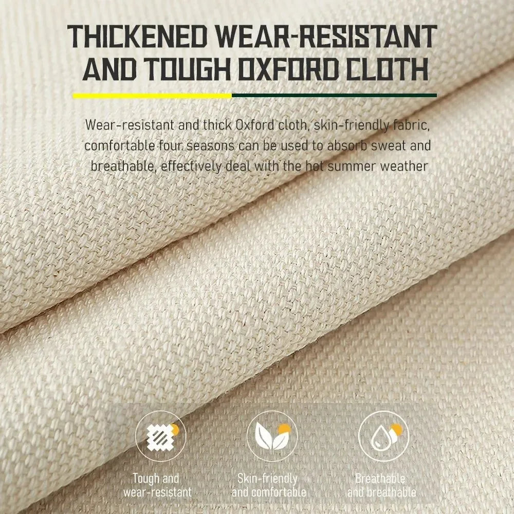 150x190cm Heavy-Duty Cotton Hammock - 660lb Capacity Outdoor Hanging Bed for Camping & Backyard - Trekker Essentials