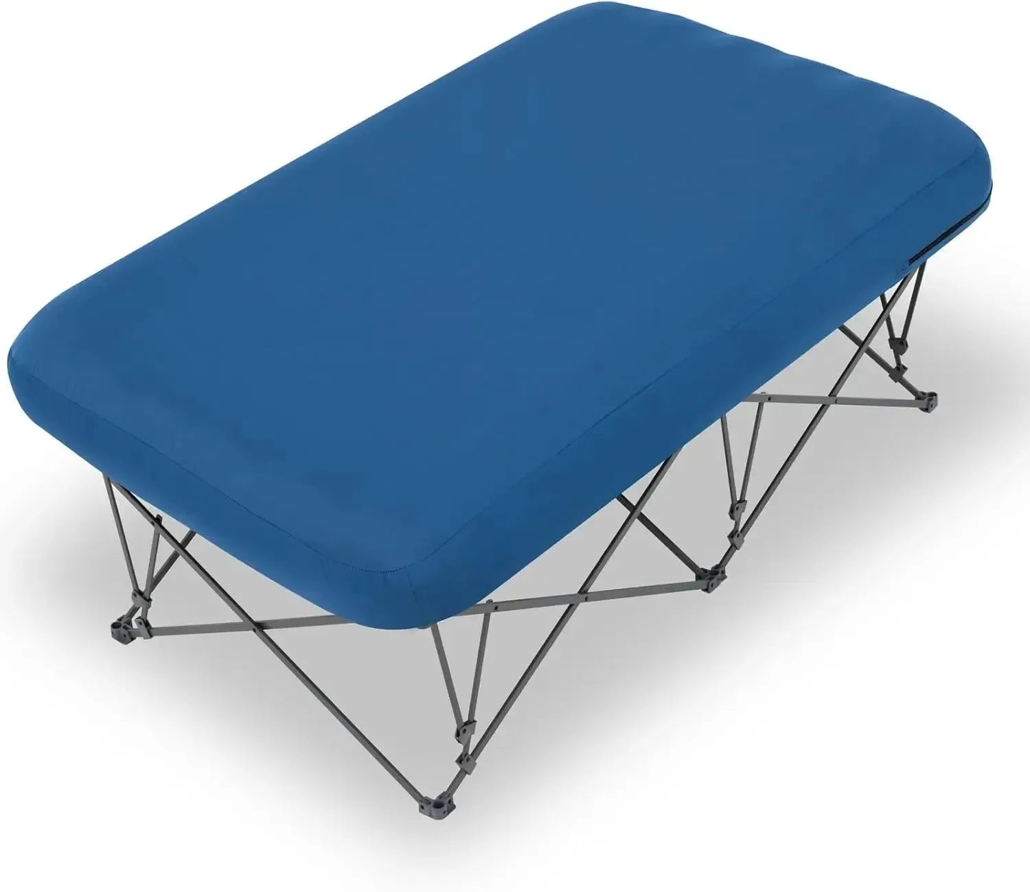 2-Person Camping Cot with Inflatable Air Mattress – Folding Bed Supports 500 lbs, Includes Carry Bag - Trekker Essentials