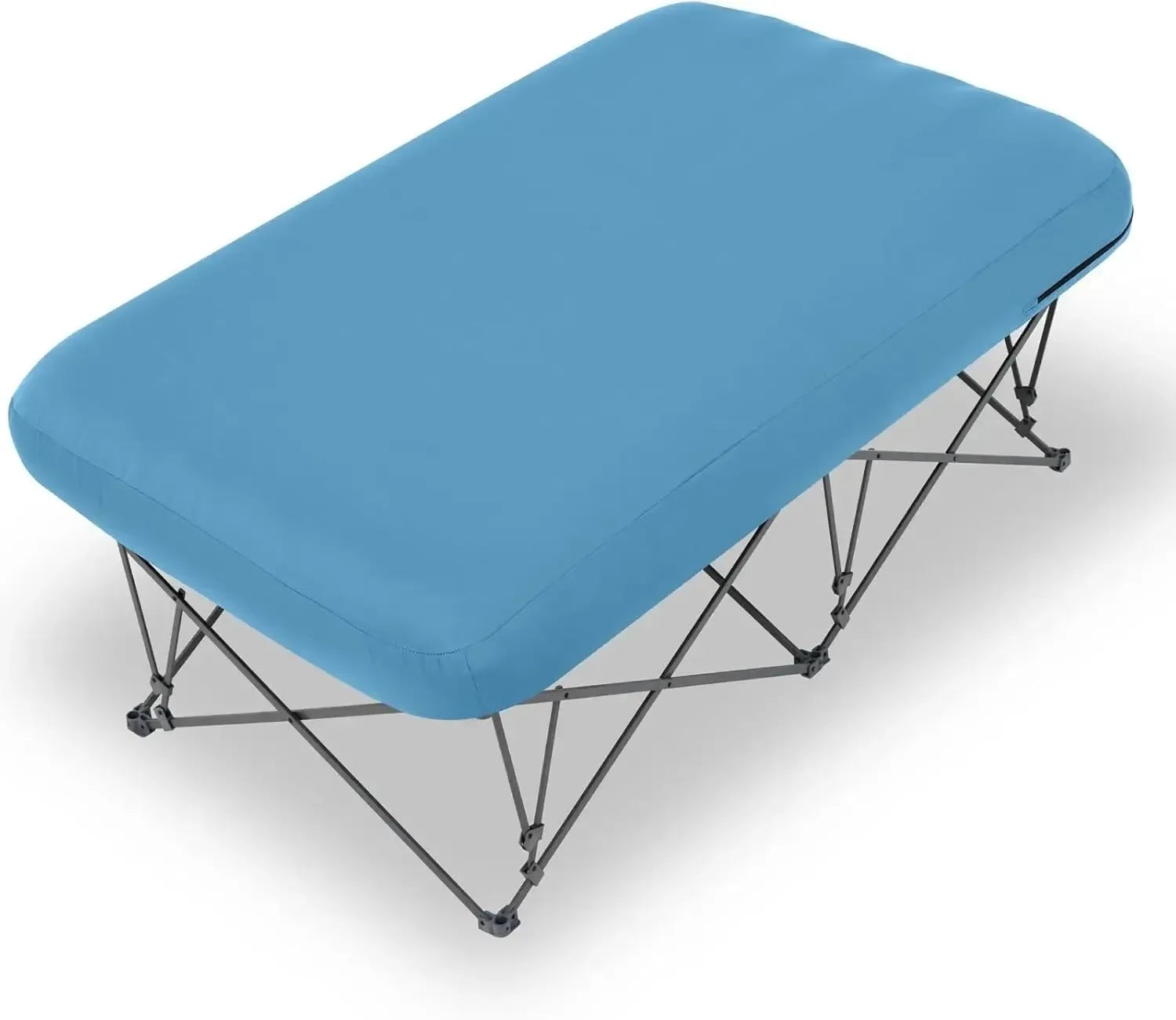 2-Person Camping Cot with Inflatable Air Mattress – Folding Bed Supports 500 lbs, Includes Carry Bag - Trekker Essentials