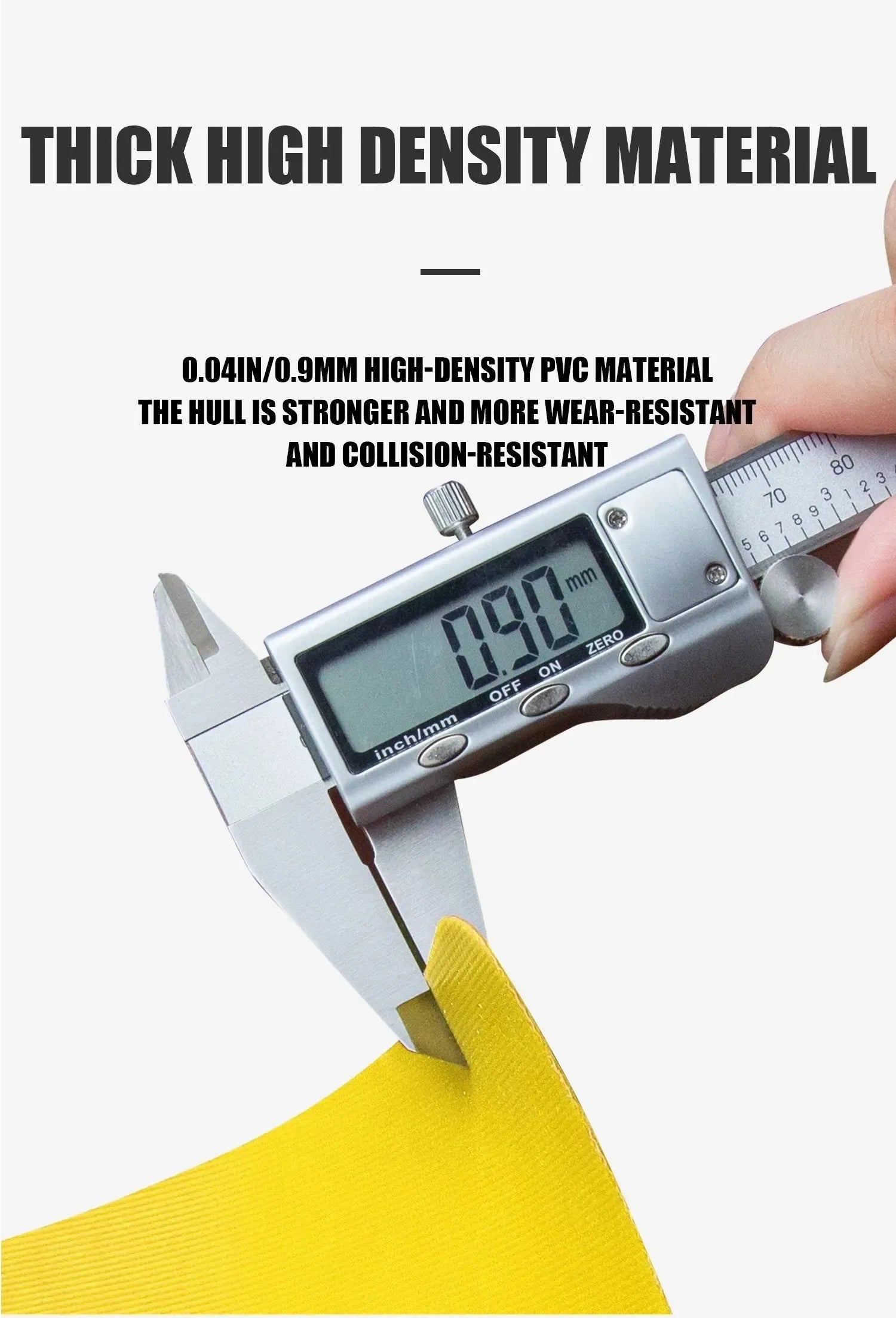 2-Person Inflatable Fishing Kayak - High-Visibility Yellow Drift Craft for Anglers - Trekker Essentials