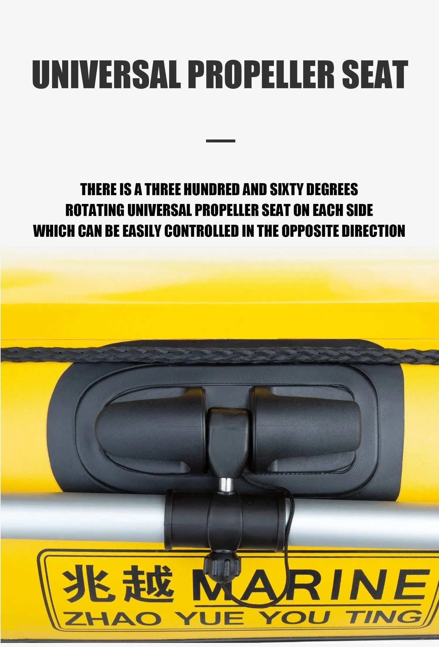 2-Person Inflatable Fishing Kayak - High-Visibility Yellow Drift Craft for Anglers - Trekker Essentials