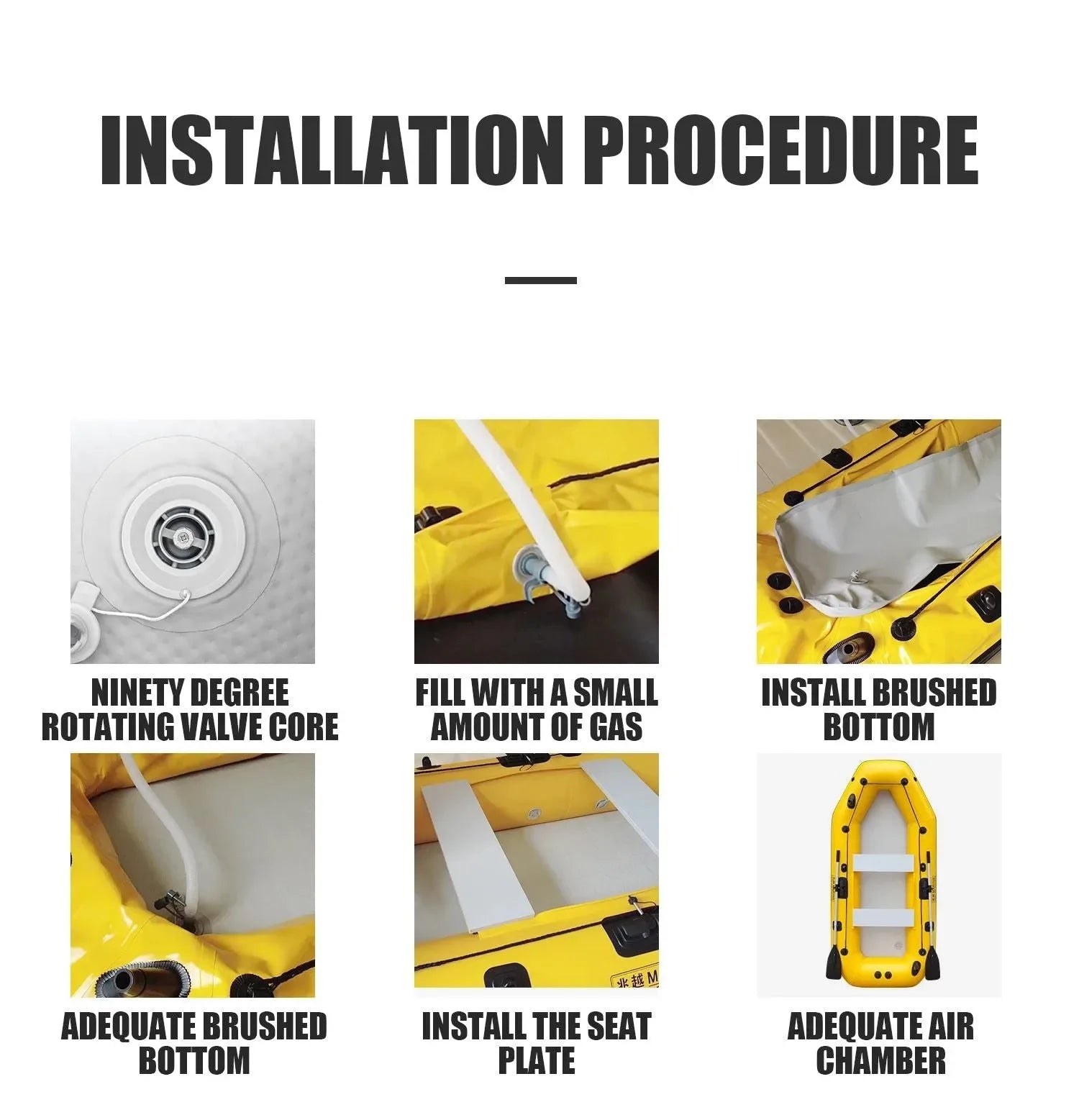 2-Person Inflatable Fishing Kayak - High-Visibility Yellow Drift Craft for Anglers - Trekker Essentials