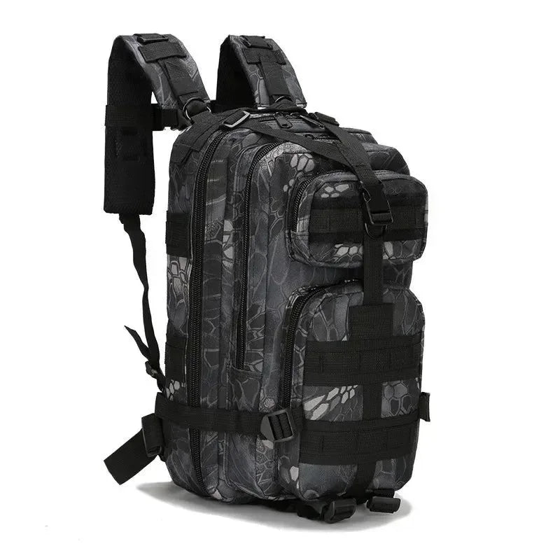 20-30L Camo Tactical Backpack - Waterproof Nylon Trekking, Fishing, and Hunting Bag for Outdoor Sports - Trekker Essentials