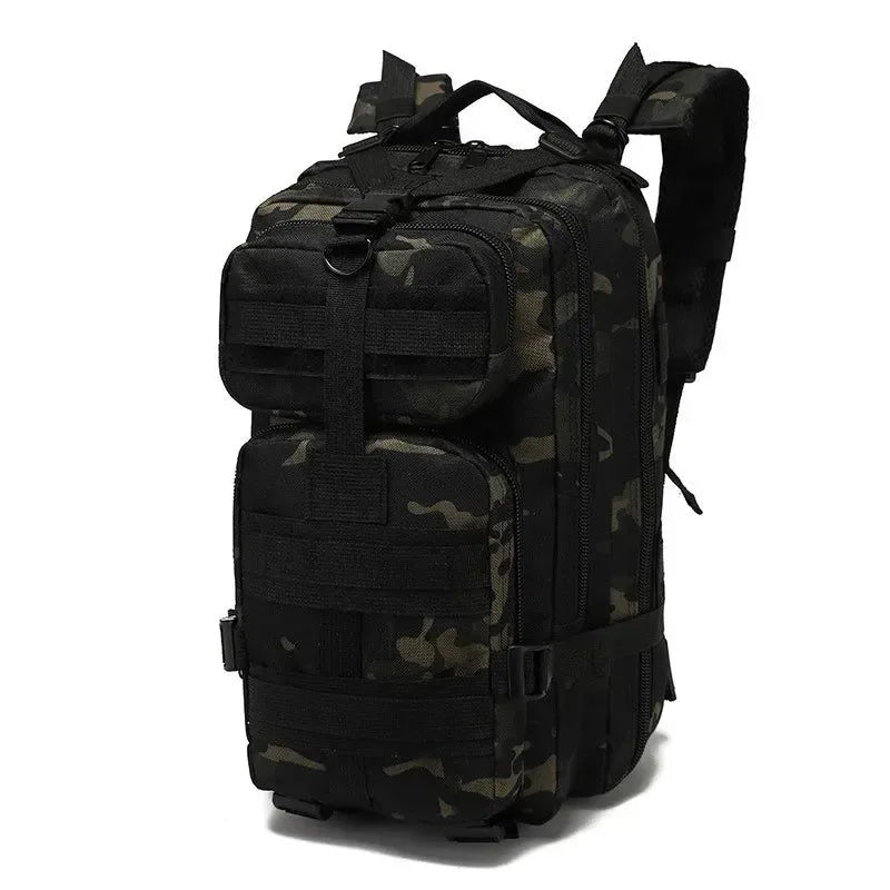 20-30L Camo Tactical Backpack - Waterproof Nylon Trekking, Fishing, and Hunting Bag for Outdoor Sports - Trekker Essentials