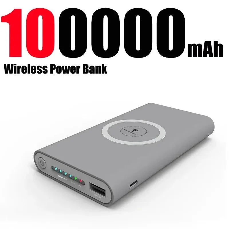 200000 MAh Two-Way Wireless Fast Charging Power Bank - Trekker Essentials