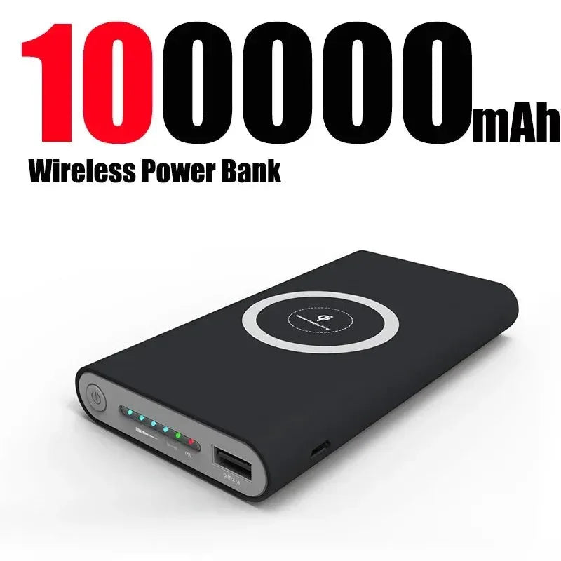 200000 MAh Two-Way Wireless Fast Charging Power Bank - Trekker Essentials