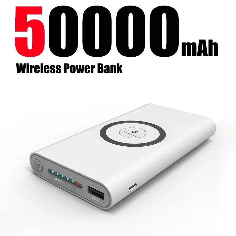200000 MAh Two-Way Wireless Fast Charging Power Bank - Trekker Essentials