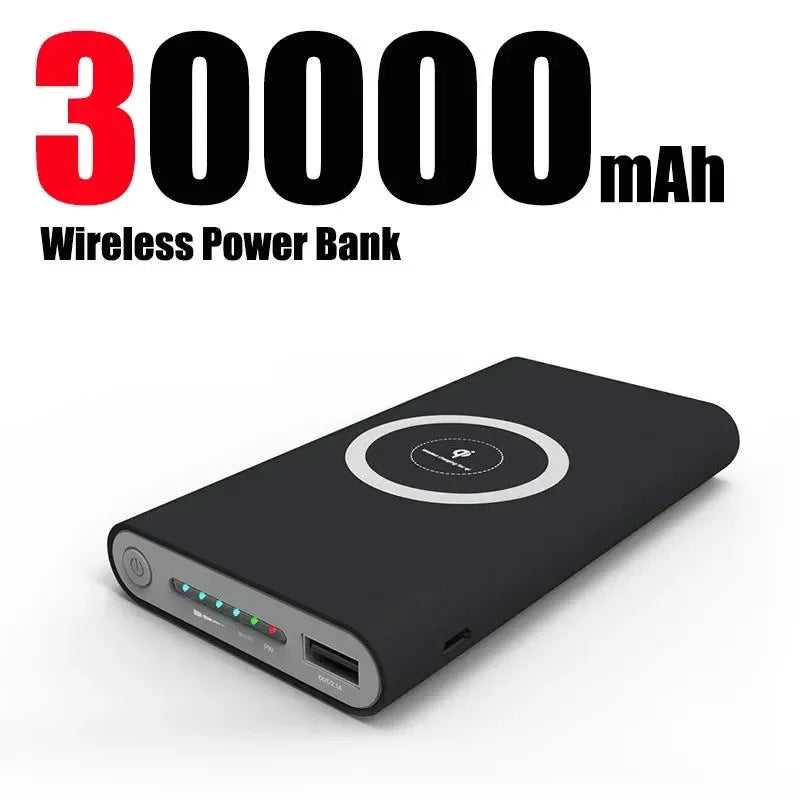 200000 MAh Two-Way Wireless Fast Charging Power Bank - Trekker Essentials