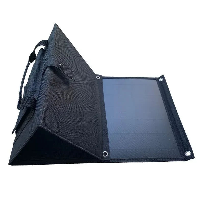 200W Foldable Solar Panel with Dual USB and DC Output - Portable Waterproof Solar Charger for Outdoor Activities - Trekker Essentials