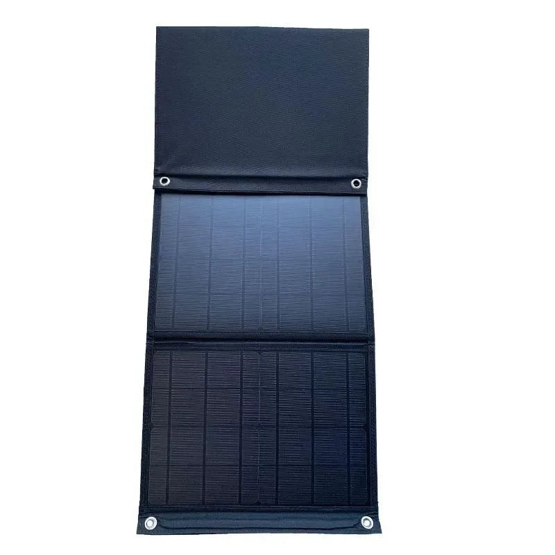 200W Foldable Solar Panel with Dual USB and DC Output - Portable Waterproof Solar Charger for Outdoor Activities - Trekker Essentials
