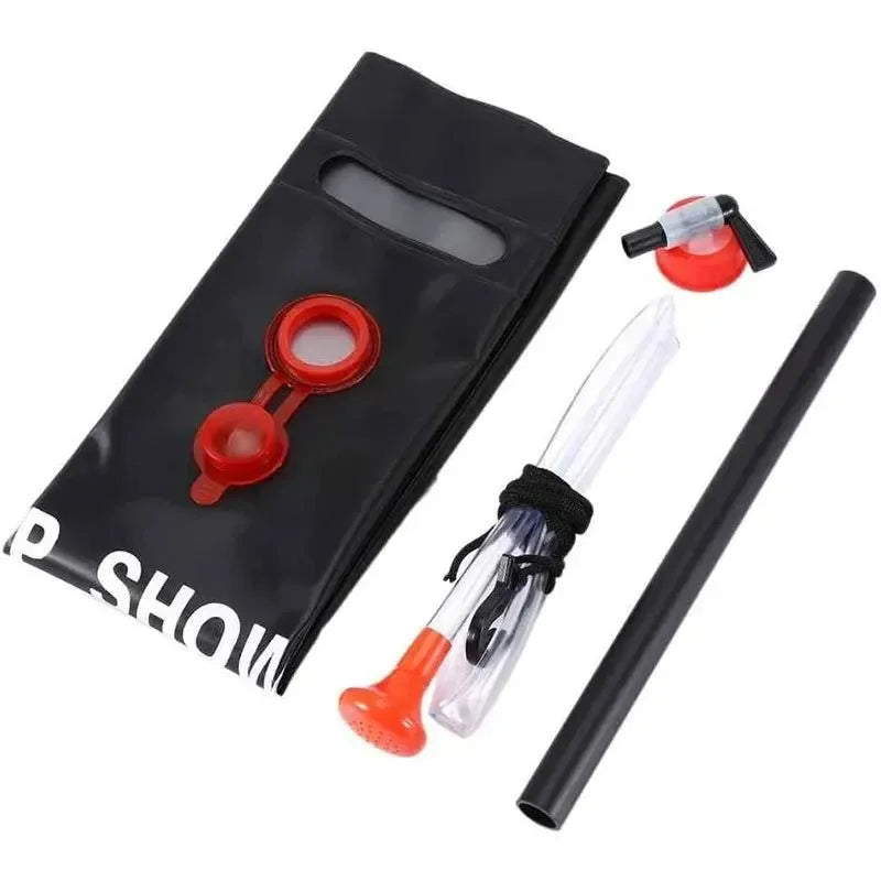 20L/40L Solar Heated Foldable Shower Bag for Camping & Outdoor Bathing - Trekker Essentials