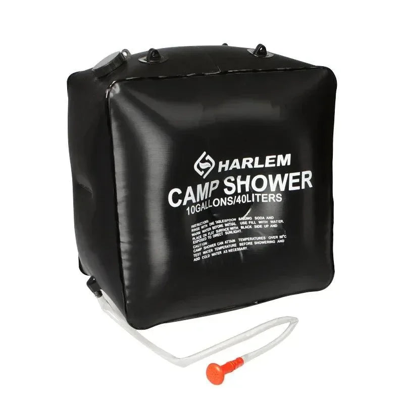 20L/40L Solar Heated Foldable Shower Bag for Camping & Outdoor Bathing - Trekker Essentials