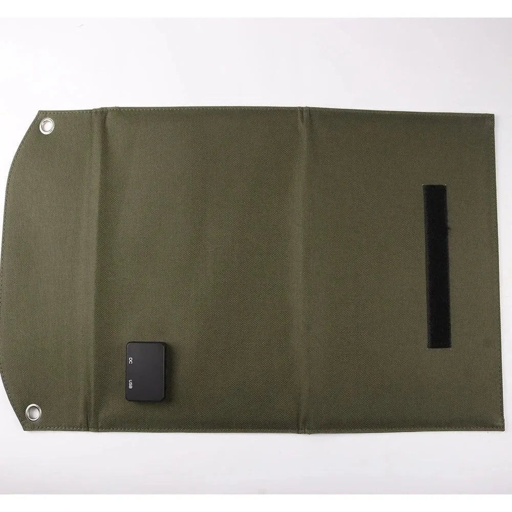 20W Foldable Solar Panel USB Portable Battery Charger for Cell Phone - Waterproof Power Bank for Camping Accessories - Trekker Essentials