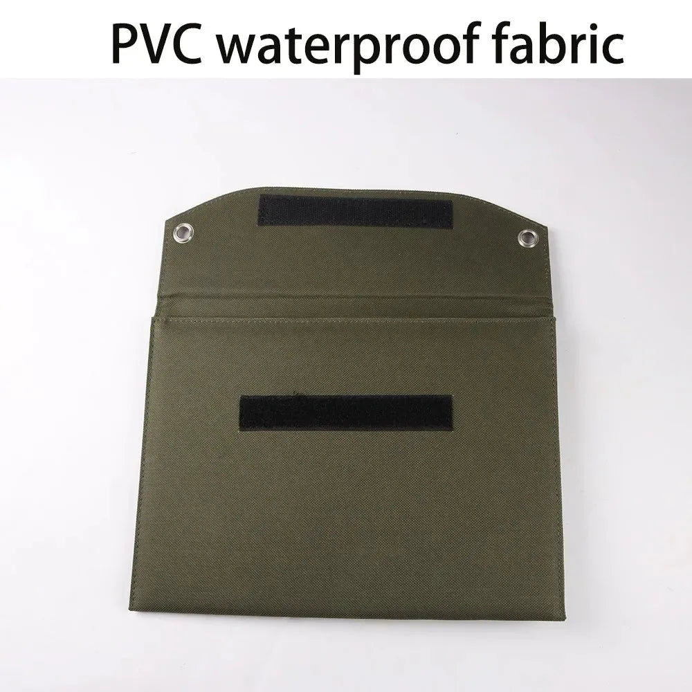 20W Foldable Solar Panel USB Portable Battery Charger for Cell Phone - Waterproof Power Bank for Camping Accessories - Trekker Essentials