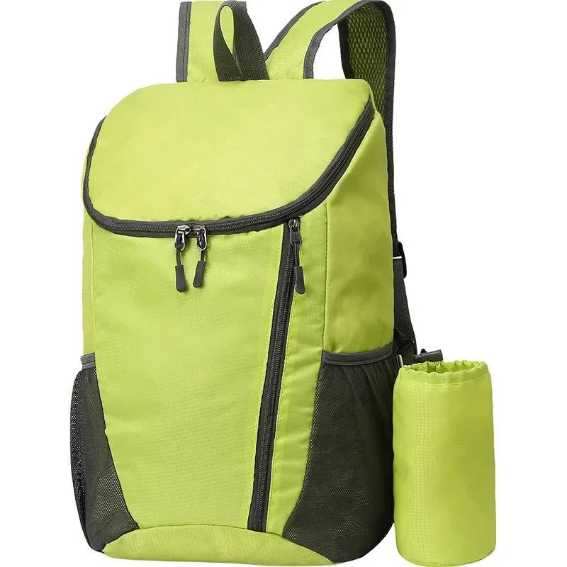 23L Day Pack Portable Foldable Backpack - Lightweight and Water-Repellent Knapsack for Outdoor Adventures - Trekker Essentials