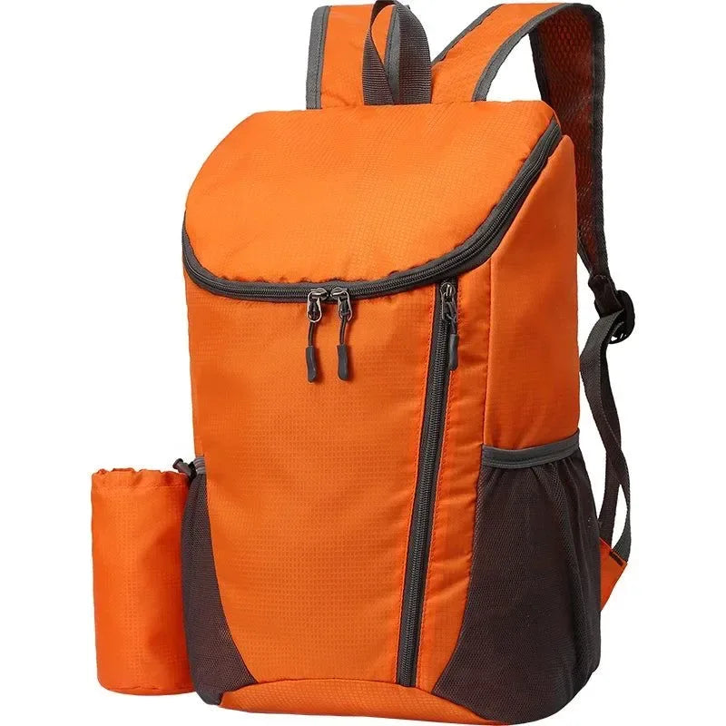 23L Day Pack Portable Foldable Backpack - Lightweight and Water-Repellent Knapsack for Outdoor Adventures - Trekker Essentials