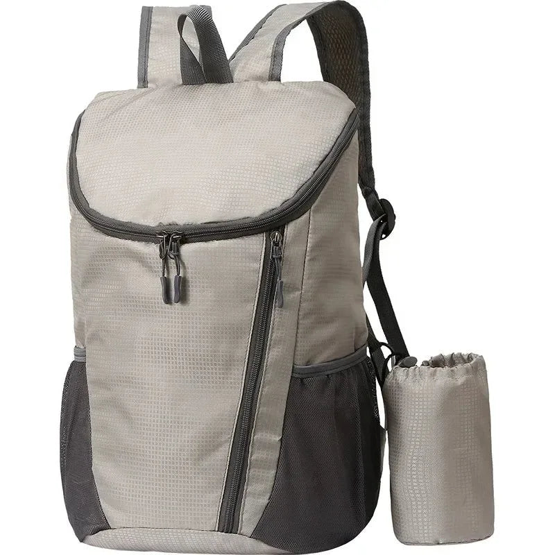 23L Day Pack Portable Foldable Backpack - Lightweight and Water-Repellent Knapsack for Outdoor Adventures - Trekker Essentials
