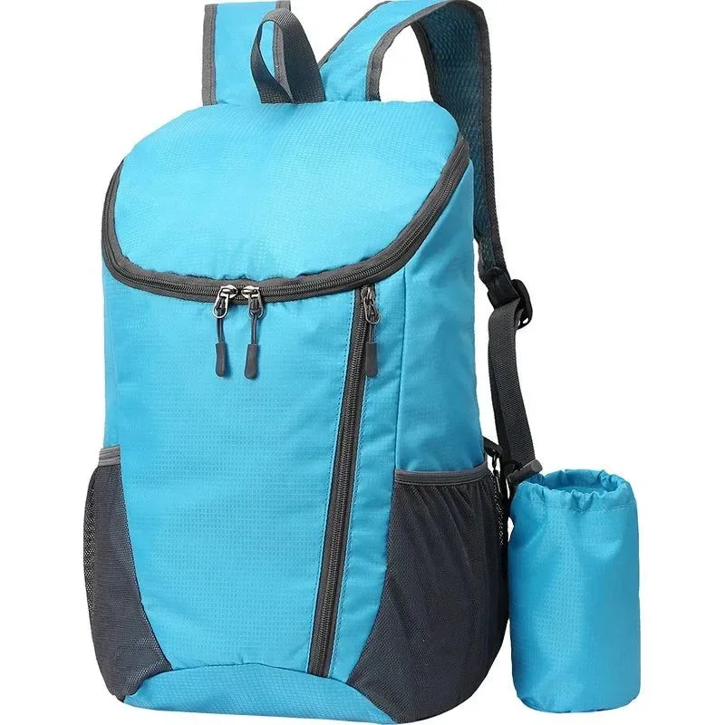 23L Day Pack Portable Foldable Backpack - Lightweight and Water-Repellent Knapsack for Outdoor Adventures - Trekker Essentials