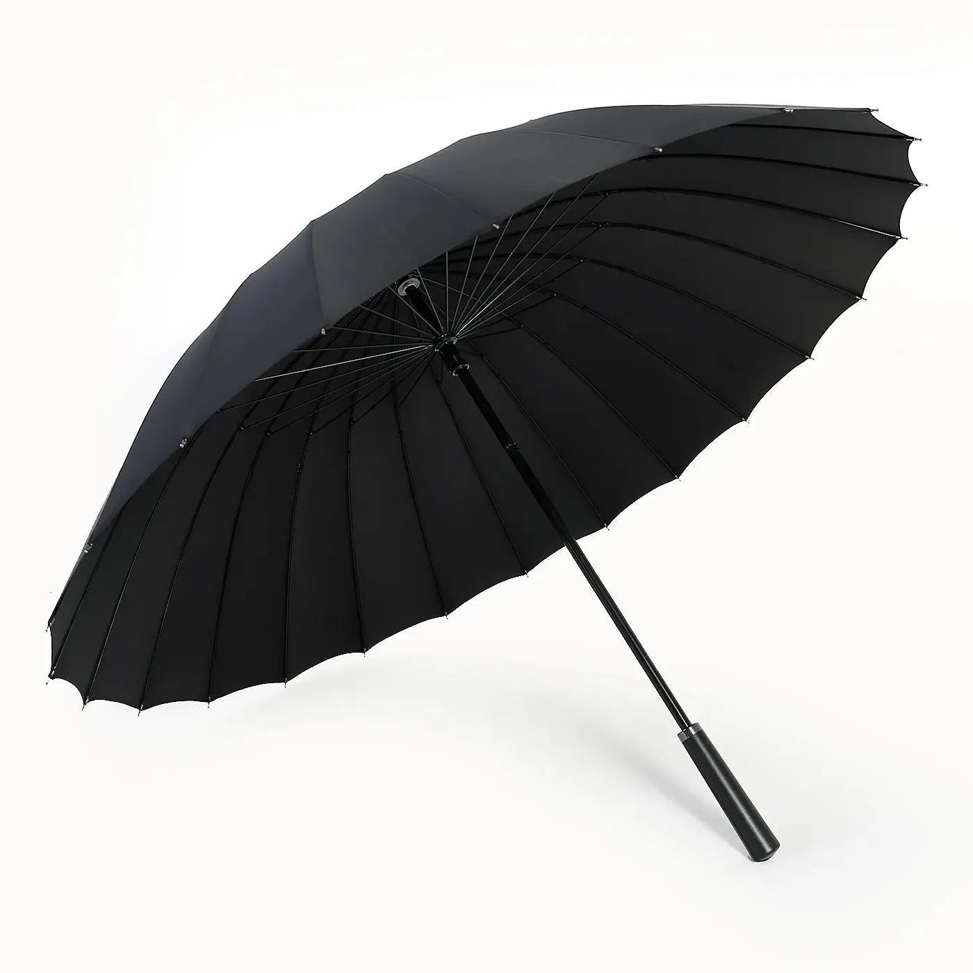 24-Bone Manual Long Umbrella - XL Retro Golf Umbrella, Anti-Storm and Sunscreen, Available in Multiple Colors - Trekker Essentials